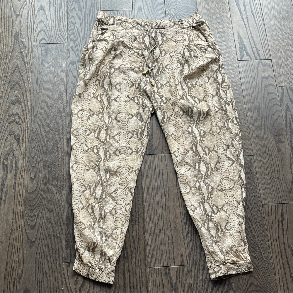 H&M Python Print Joggers - image 3